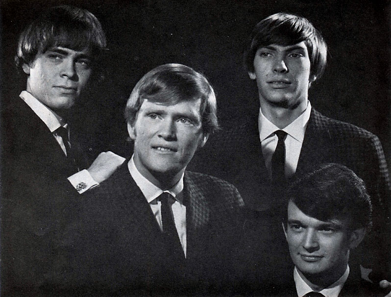 LastWords Brad Campbell, debout à droite, au sein de The Last Words (circa 1965)