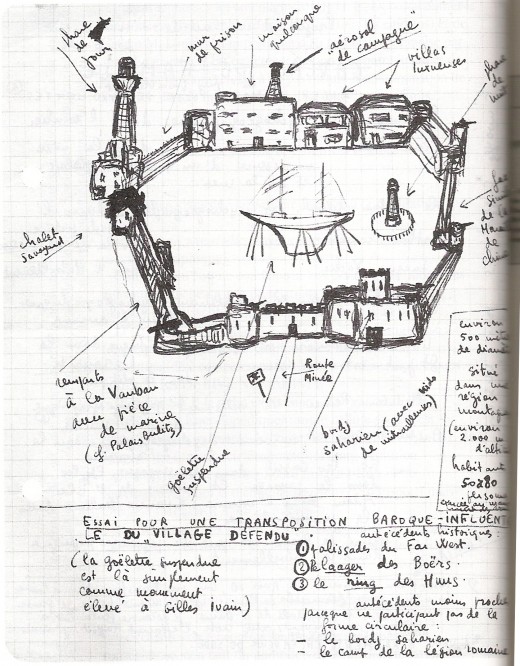 deborddessin Lettre à Ivan Chtcheglov, © Librairie Arthème Fayard pour le cliché