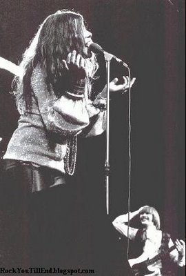 janis joplin and brad campbell Brad Campbell sur scène avec Janis Joplin